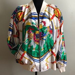 Vintage bomber jacket